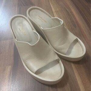 Gravity Pope funky Leather clog sandals Size 39